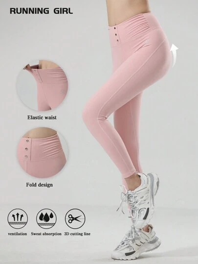  RUNNING GIRL New Spring/Summer High Waist Yoga Pants With No Embarrassing Lines, Butt Lifting, Tummy Control, Moisture-Wicking, Sports Leggings