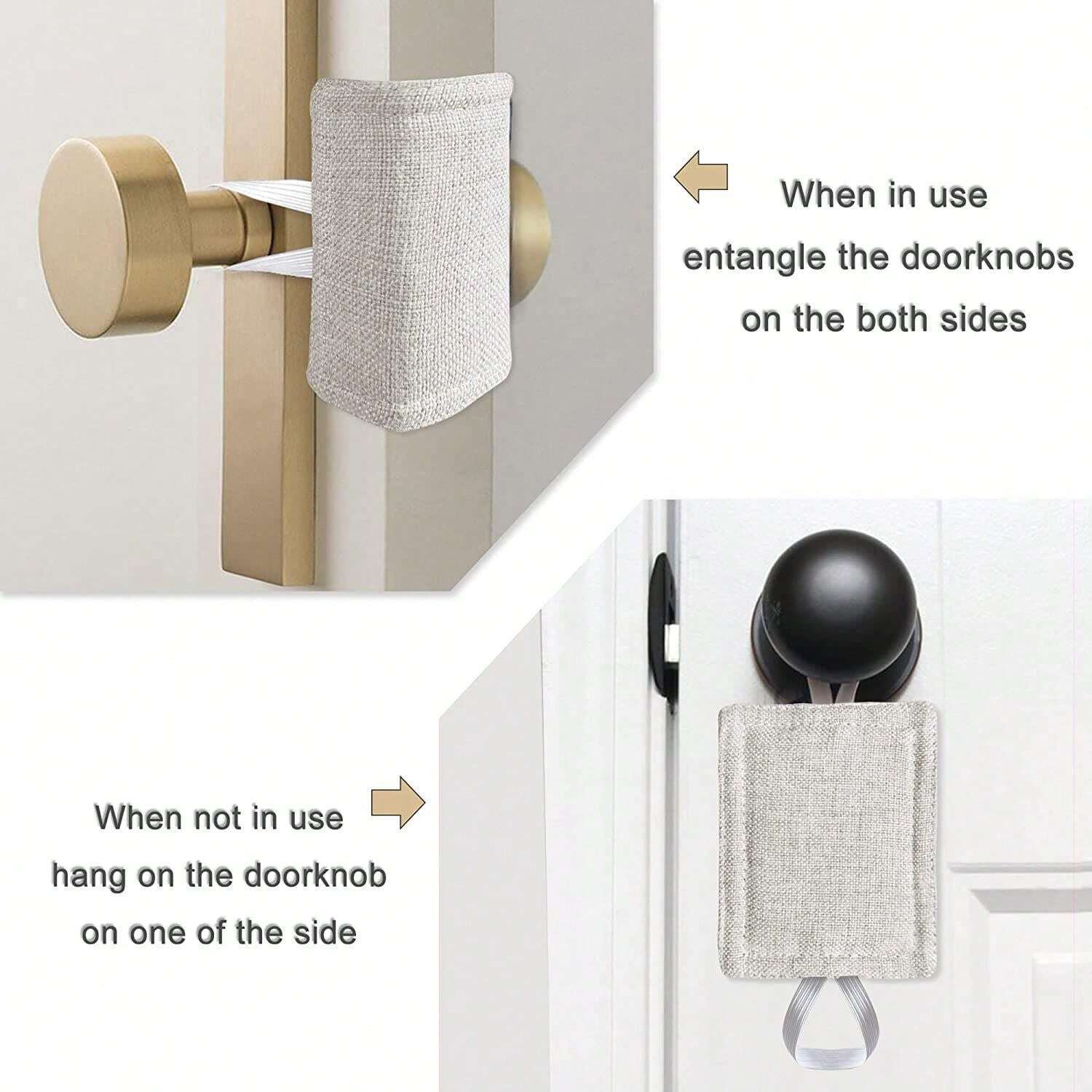 WARMTONE Set 3 Proteggi Porta Antischianto | Fermaporta Silenzioso Per Sicurezza Bambini | Antirumore E Antiurto Per Porte
