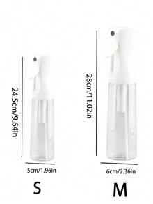 1 件高压连续喷雾瓶、头发和化妆品浇水喷雾器、压力细雾喷雾器、花园浇水工具、适用于水、面部、花园、头发、酒精消毒和其他液体旅行瓶、细雾喷雾器、头发和化妆品浇水喷雾器家居浴室装饰