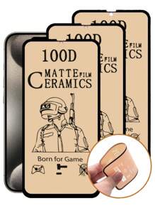 Mica De Ceramica Mate Para Samsung Cobertura Completa 100d - transparente - Ver 10