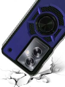 FUNDA USO RUDO CLIP O ANILLO PARA ONEPLUS NORD N30 SE 5G - Azul - Ver 3