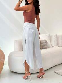 Women Pants - White - View 2