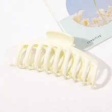 1 Peça Grande Presilha de Cabelo, Elegante Acessório de Cabelo para Cabelos Grossos, Presilhas de Cabelo para Mulheres - Multicolorido - Visão 4