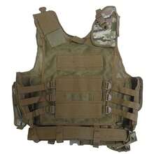 Camouflage Adventure Vest Paintball Adjustable Tactical Military Airsoft (BSL-21296-8) - 彩色 - 查看 4