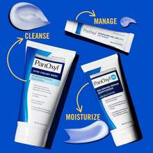 PanOxyl PM Balancing Repair Moisturizer 85g/3oz, With Niacinamide, Ceramides And Cica, Hydrating Face Moisturizer, Acne Prone Skin And Dry Skin, Non-Comedogenic Night Face Moisturizer - Blue - View 7