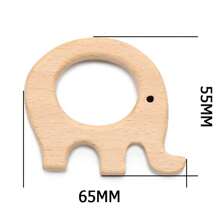 1入組山毛櫸木DIY手工藝材料，裝飾配件 - 米色 - 查看 40