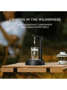 1 Piece Bench Water Bottle Water Dispenser, Bedside Water Dispenser, Portable Removable Type-C Charging, Application Home, Office, Camping - Multicolor - View 6