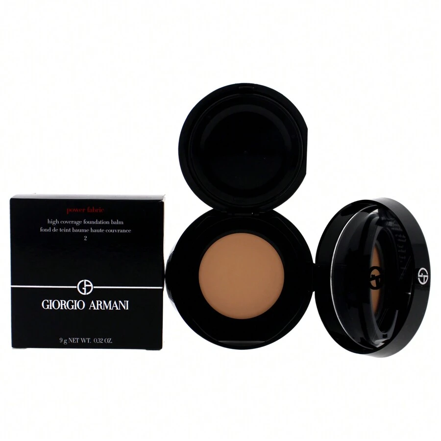 Power Fabric High Coverage Foundation Balm - 02 By Giorgio Armani For Women - 0.32 Oz Foundation - Brown - View 1