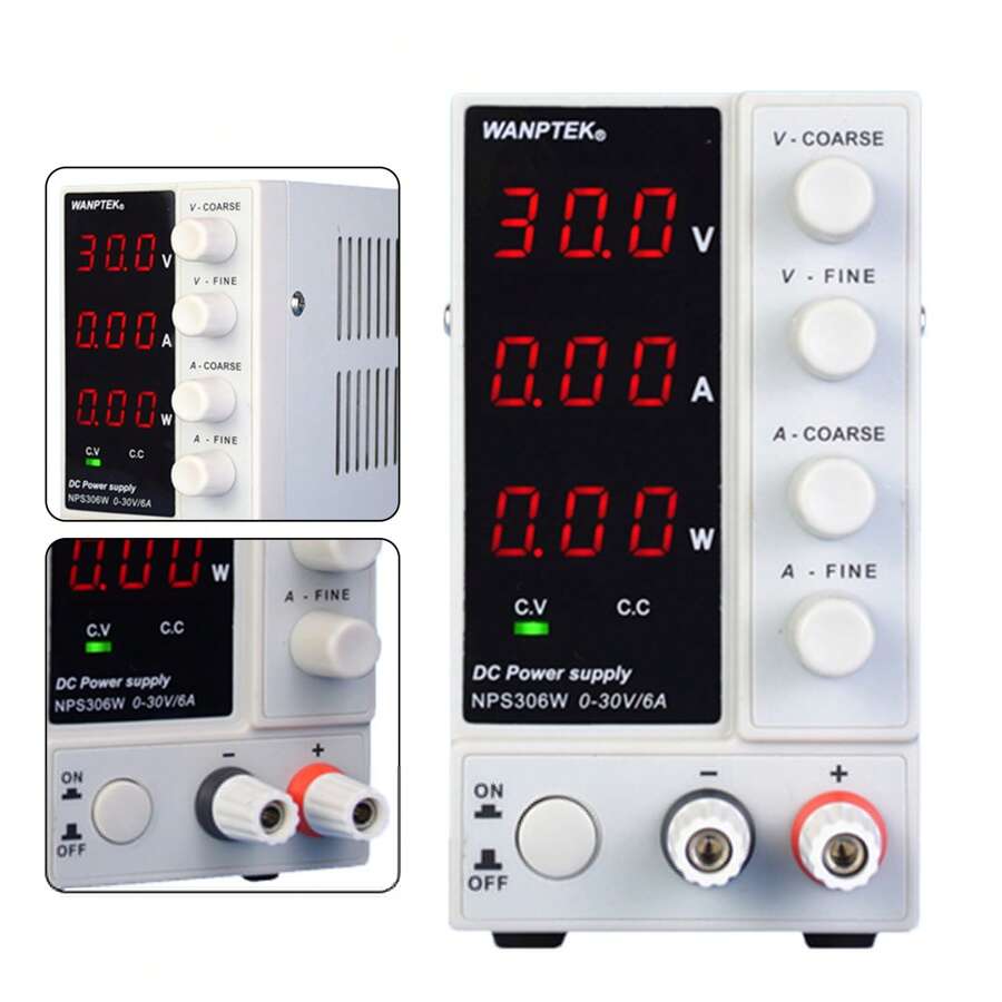 Laboratory Power Supply Switching Power Supply Laboratory Power Supply Laboratory Switching Power Supply NPS306W 30V 6A DC Power Supply With Digital Display For Precise Control And Compact Size
