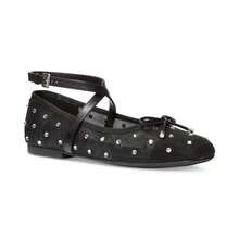 Michael Kors Women's Collette Flex Embellished Bet Flats - Black/ Crystal Hot Fix - View 1