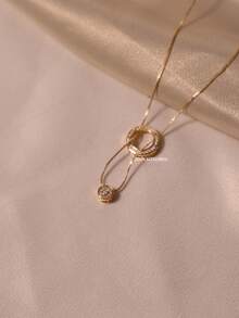 Women Pendant Necklaces - 3S5-11-金色 - 查看 2