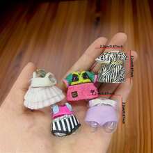 10 piezas Ropa exquisita para muñeca Lol Surprise al azar Accesorios de muñecas animadas - 10 piezas de ropa de muñeca al azar - Ver 2