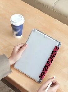 Etui z nadrukiem w panterkę kompatybilne z nowym iPadem Air4/5 10,9 cala, do okładki tabletu, z uchwytem na długopis, obsługuje automatyczne uśpienie/wybudzenie pokrywy - Wielokolorowe - Zobacz 5