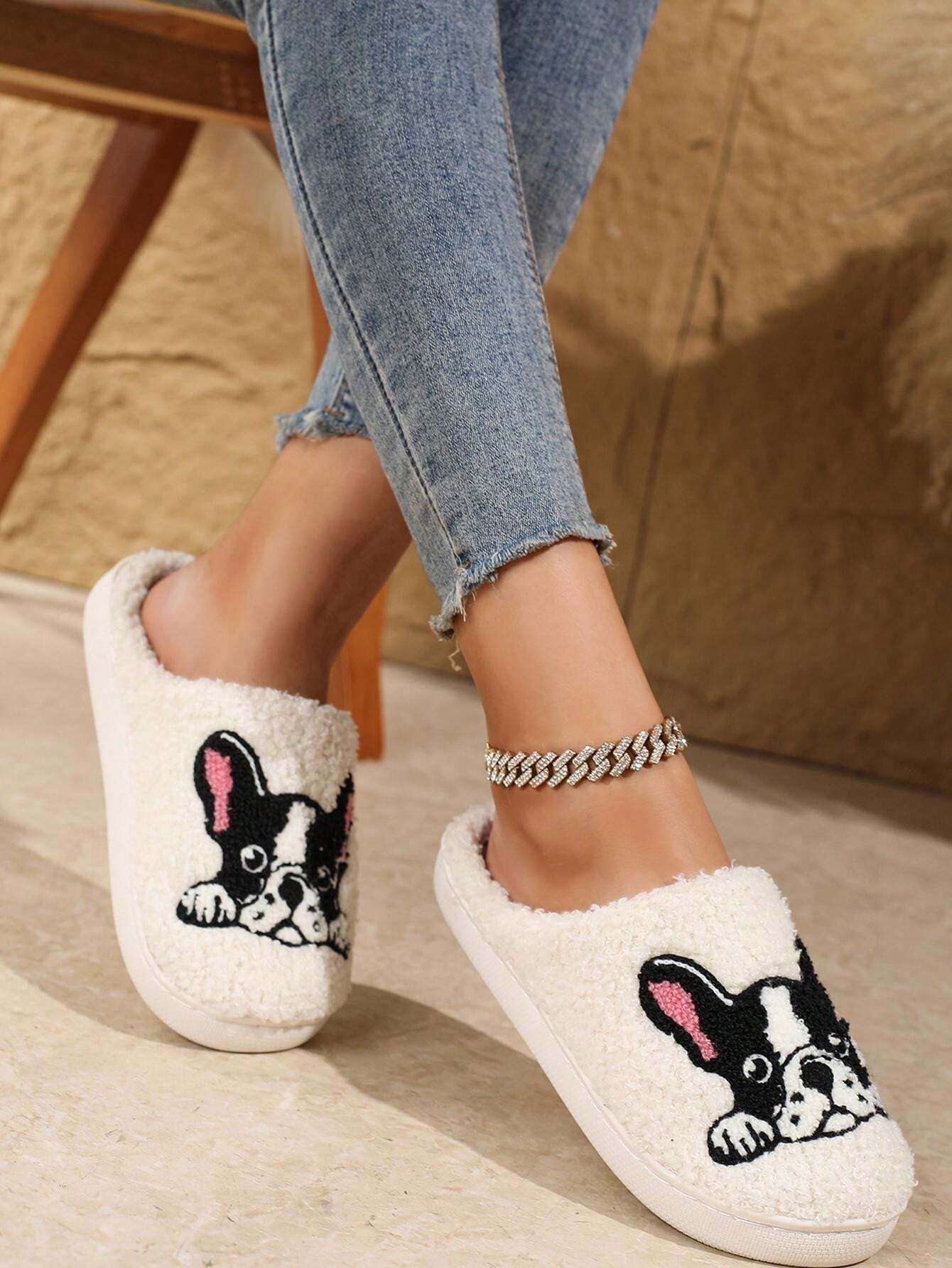 French bulldog slippers sales