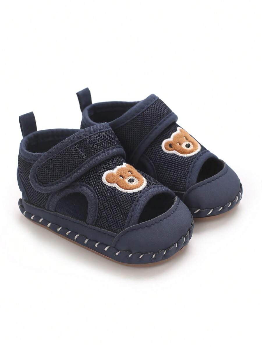 Summer Soft Bottom Infant Shoes 01 Years Old Baby Prewalker Shoes With Bear Pattern SHEIN USA
