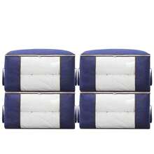 Large Capacity Storage Bag With Reinforced Handle - Clear Window, Sturdy Zippers, Multi-Room, Wall Hanging Organizer For Clothes & Beddingbedroom,Organizer,Organiser,Home Storage,White T Shirt Women,Black Pants Women,Ladies Winter Clothes,Dress,Winter Clothes For Ladies,Elegant Woman Dresses,White Shirt For Ladies,Long Sleeve,White Jumpsuit For Women,Spring Dresses For Women,Spring Outfits For Women,Spring,Spring Clothes,Minimalist,Summer Tops