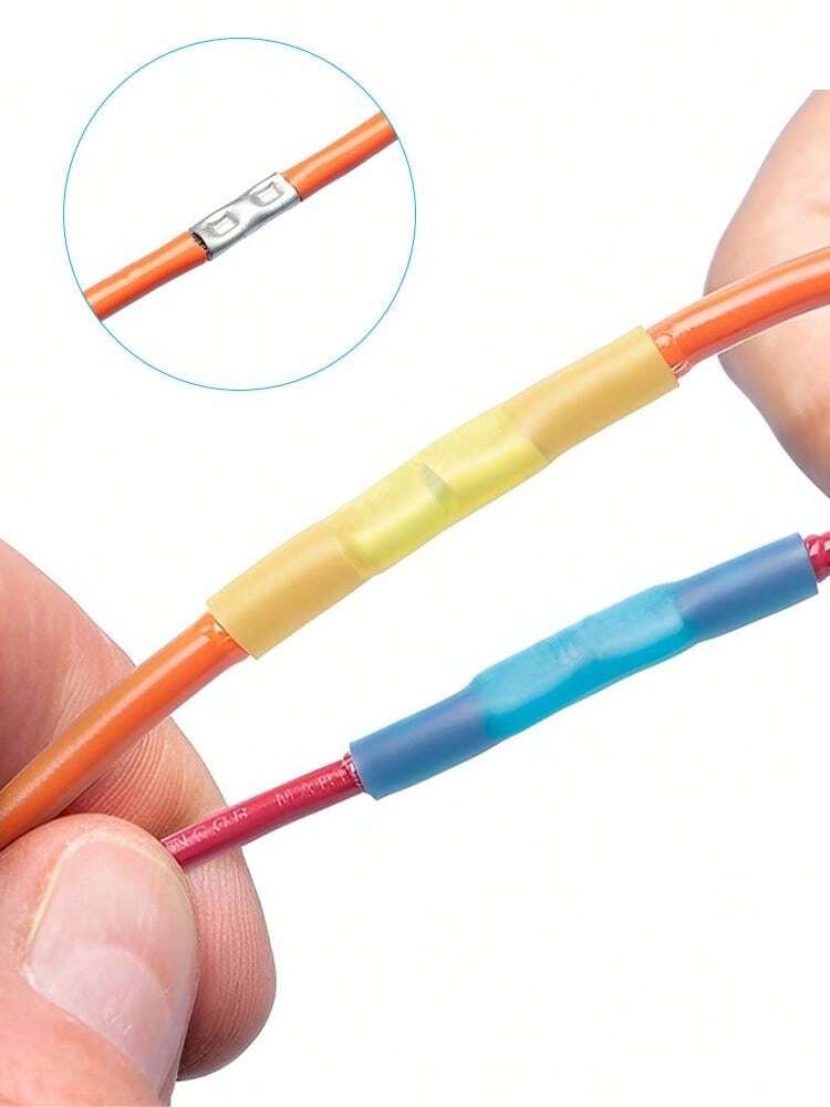 Mankk Non Insulated Butt Connectors Assortment Kit And Wire Ferrules