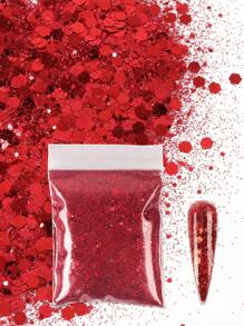 10克混合色六边形粗闪粉，适用于凝胶指甲油、环氧树脂和其他DIY美甲配件 - 彩色 - 查看 13