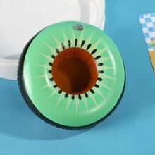1pc Creative Inflatable Drink Holders, Floating Inflatable Cup Holders Beverage Coasters, Suitable For Pool Party Festival, Make Pool Parties Fun And Exciting With This Inflatable Drinks Holder!, Beach Essentials, Beach Accessories