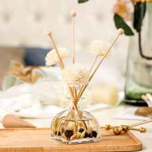 10pcs Flower Reed Diffuser Sticks Aromatic Diffuser Replacements And Refill Rattan Sticks Fragrance Accessories,Aromatherapy,House Freshener,Diffuser,Gift,Home Decor Gifts Birthday Graduation