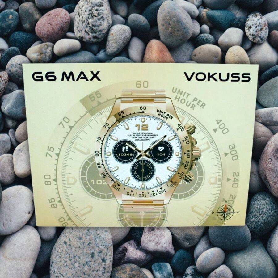 SMARTWATCH VOKUSS G6 MAX - Negro - Ver 1
