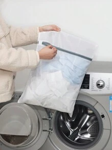 1 件大号洗衣网袋，用于洗衣服、衬衫、袜子、长袜、内衣、胸罩和内衣，旅行洗衣袋，适合裤子、鞋子、牛仔裤、靴子、裙子、春季、极简主义、夏季上衣 - 彩色 - 查看 4