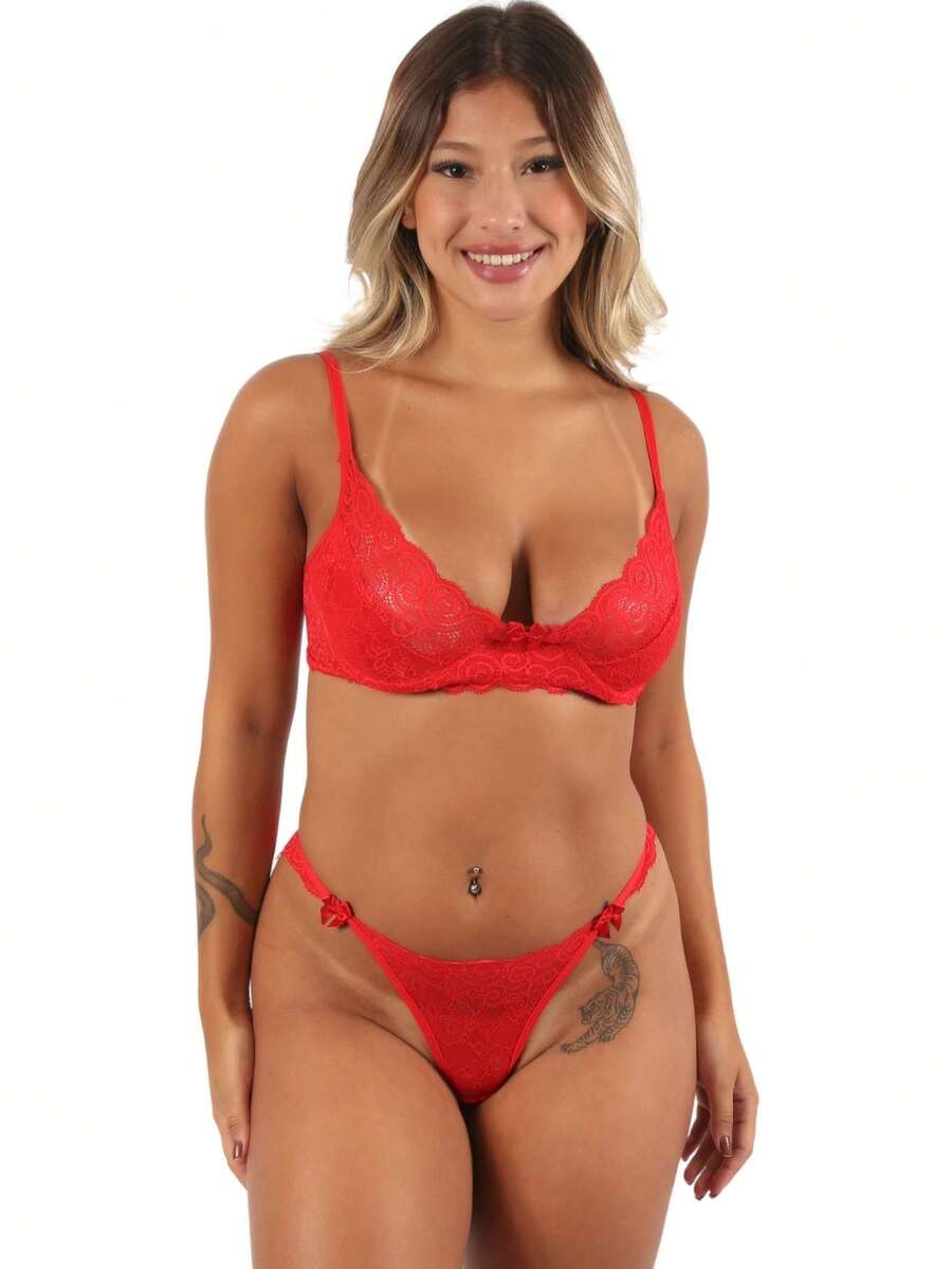 Women Sexy Lingerie Sets - 彩色 - 查看 1