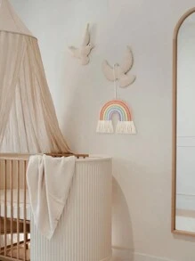 1pc Handmade Rainbow Multicamadas Decoração Pendurada Para Quarto de Bebê Chá de Bebê Família Decorações Presentes, Para