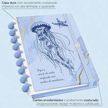 Caderno de Disco ISCOOL Inteligente Oceania Maré - M (17 cm x 23 cm) - Visão 7