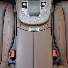 1入組車用座椅縫隙填充物：防漏條，可用於汽車內飾配件，座椅收納組織者，實用便利物品