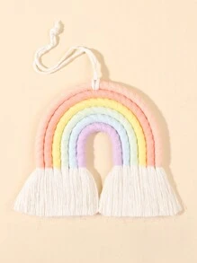 1pc Handmade Rainbow Multicamadas Decoração Pendurada Para Quarto de Bebê Chá de Bebê Família Decorações Presentes, Para