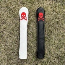 1pc Skull Golf Alignment Stick Cover Embroidered Fashionable Waterproof And Wear-Resistant - Multicolor - View 2