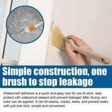 2024 Bathroom Transparent Waterproof Glue Waterproof Coating Agent Long-Lasting - White - View 3