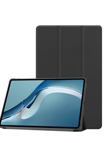 Funda universal para tablet de 10.1 pulgadas, funda protectora para tablet de 9 pulgadas, funda plegable para tablet y más tabletas de 9 a 10.1 pulgadas, color negro - Negro - Ver 2