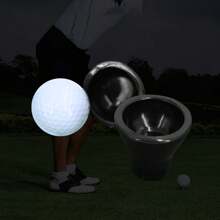 1pc Golf Accessories - Rubber Golf Ball Picker & Retriever Cup With Suction Cup