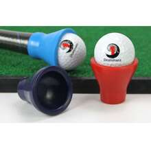 1pc Golf Accessories - Rubber Golf Ball Picker & Retriever Cup With Suction Cup