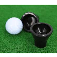 1pc Golf Accessories - Rubber Golf Ball Picker & Retriever Cup With Suction Cup