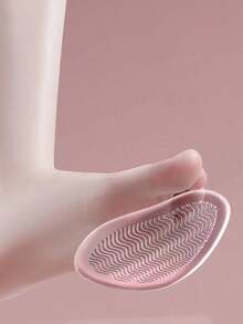 QKC 1 Đôi Mềm Mũi Tròn Đế Lót Cách Cao Gót Chống Đau Và Chống Trơn Trượt Nửa Mã Đào Bàn Chân Trước Miếng Lót cho Giày Thường - Trong sáng - Xem 7