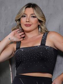 Women Tops - 黑色 - 查看 1