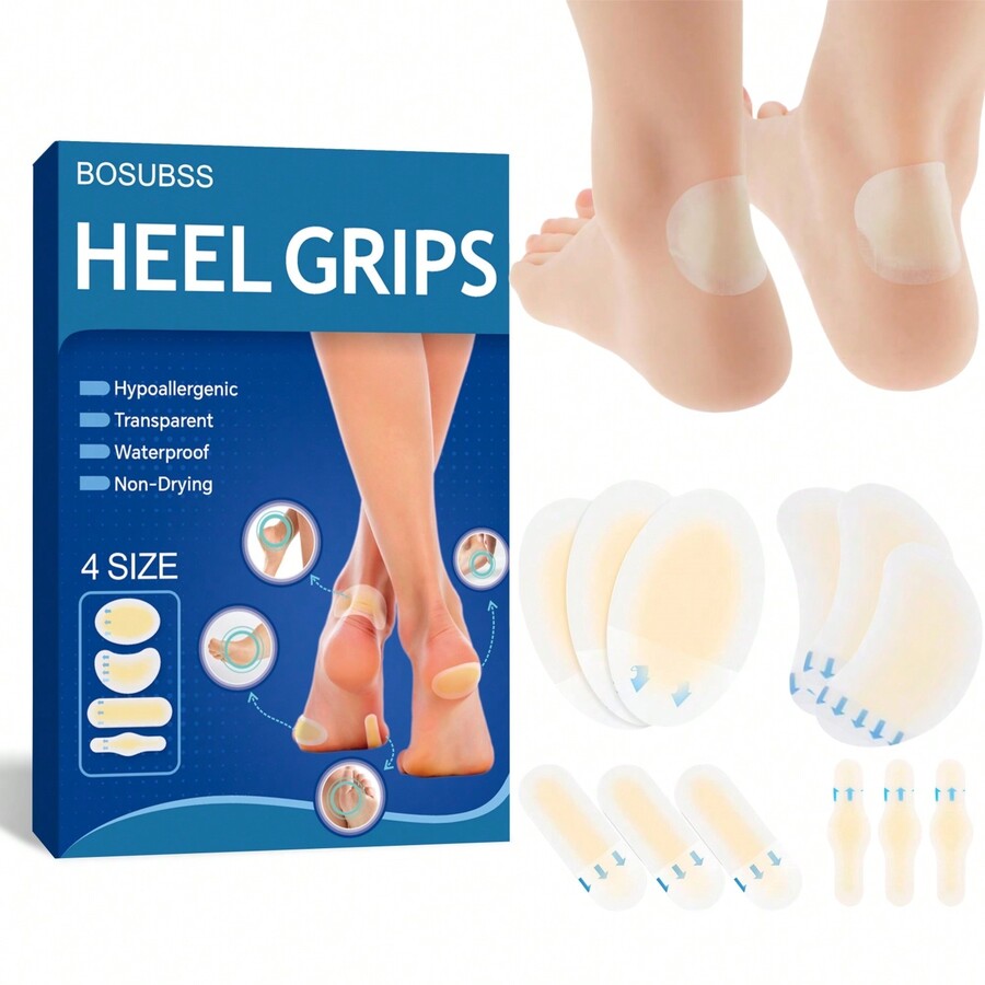 5pcs Gel Blister Cushions Protect Your Feet & Prevent Heel Blisters