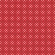 Tricoline Poá Per Meter Printed 100% Cotton - 1.5m Wide - Micro Poá Roja - Ver 2