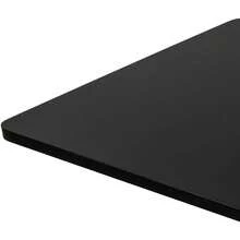 CNCEST Bar Table, Rotary Square Pub Table Modern Pub Table Adjustable Height 360 Degree All Cocktail Tables Bistro Table Pedestal Tall Tables 27.6-35.4" Black - màu đen - Xem 8