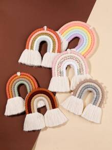 1pc Handmade Rainbow Multicamadas Decoração Pendurada Para Quarto de Bebê Chá de Bebê Família Decorações Presentes, Para