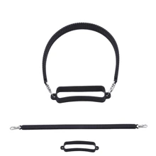 1PC Phụ kiện cốc tay cầm bình nước thể thao - Dây đeo bình nước, giá đỡ, giá đỡ có dây đeo - Silicone mềm - Phù hợp với hầu hết các bình 8-40oz - Tương thích với phụ kiện cốc - Nhiều màu - Xem 10