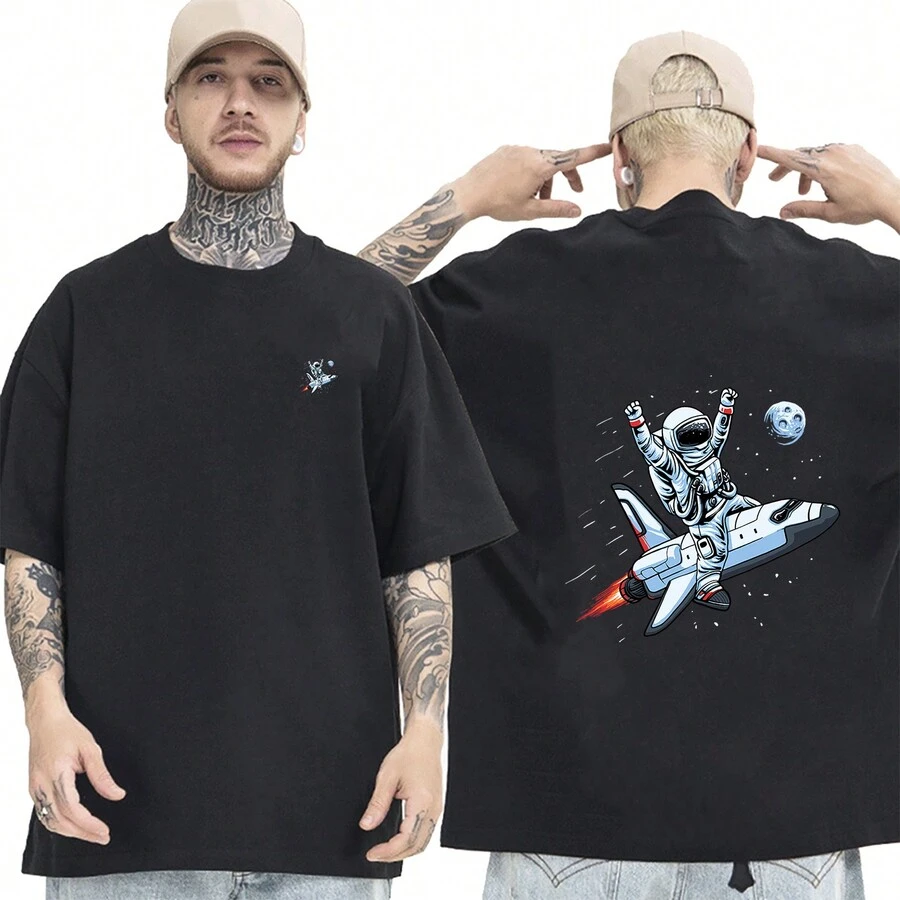 Men T-Shirts - màu đen - Xem 1