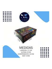 Caixa Presente LGBT O Amor Existe Em Todas As Cores - Multicolorido - Visão 5