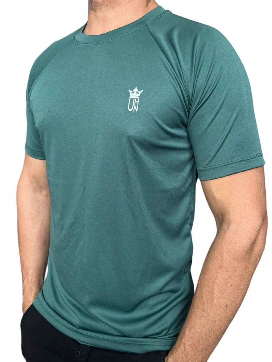 Men T-Shirts - 軍綠色 - 查看 1