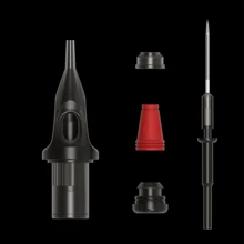 T-REX 20PCS Tattoo Cartridges Needles Disposable Rl/Rm Professional Sterilized Permanent Make-Up Tattoo Tool For Tattooist Supply - Black - View 4