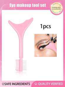 403入組多功能眼妝工具，眉刀，矽膠眼線輔助工具，睫毛刷，眼線刷，眼影刷，眼線輔助工具配有睫毛刷和眉毛梳，睫毛化妝工具套裝，新手化妝的理想選擇，可重複使用的矽膠眼線工具，適用於眼睛/睫毛/眉毛/唇部，女性化妝配件。 - 彩色 - 查看 79