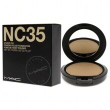 Studio Fix Powder Plus Foundation - NC35 By MAC For Women - 0.52 Oz Foundation - 棕色 - 查看 2